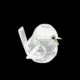 Swarovski Silver Crystal Mini Figurine, Sparrow