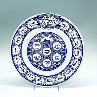 Vintage Bardiger Porcelain Passover Plate