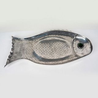Vintage Arthur Court Aluminum Fish Serving Tray
