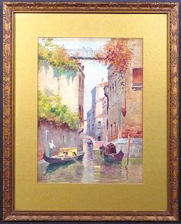 Impressionist Venetian Canal
