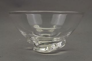 Signed Steuben Glass Bowl