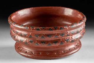 Chupicuaro Bichrome Ribbed Bowl, Ex Arte Primitivo