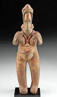 Jalisco Pottery Nude Pregnant Female, ex-Sotheby's