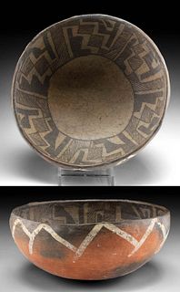 Prehistoric Anasazi St. Johns Polychrome Bowl