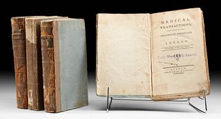 London Medical Transactions Books Vols. I-IV (1768)