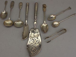(9) Misc. Sterling Silver Serving Pieces