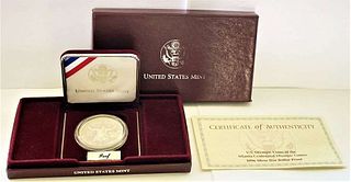 1996-P U.S. Atlanta Centennial Olympic Games Proof Silver Dollar