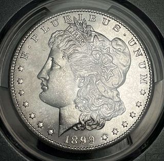 1899-S Morgan Silver Dollar PCGS MS64