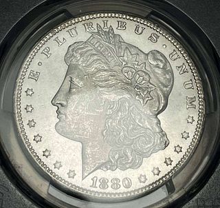 1880/79-CC Rev. 78 Morgan Silver Dollar PCGS MS63