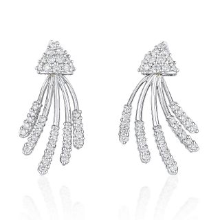 Diamond Frill Earrings