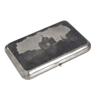 Russian Silver Cigar Case