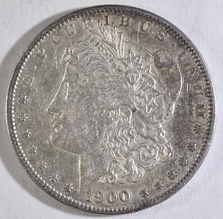 1900-S MORGAN DOLLAR AU
