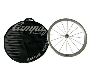 CAMPAGNOLO Shamal Chrome Disc Brake Rear Bicycle Wheel with Wheel Bag