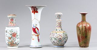 Group of Four Chinese Cermaic Vases