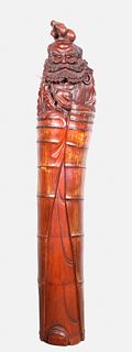 Chinese Carved Bamboo Sculpture