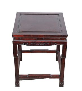 Chinese Carved Side Table