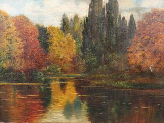 Antique Autumnal Landscape