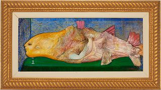 Gevorg Yeghiazarian O/C Painting, The Story of the Mermaid's We