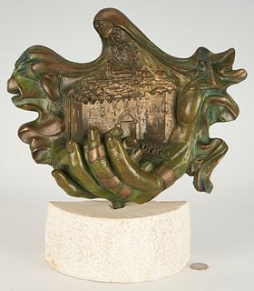 Ari Harpaz Bronze Sculpture, Jerusalem