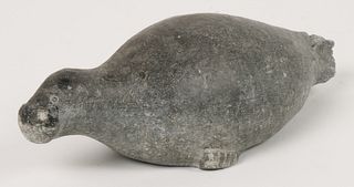 Inuit Carved Seal (First Quarter 20th Century)
