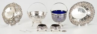 8 pcs. Assd. Sterling, Mostly Hollowware, incl. Tiffany & Co.