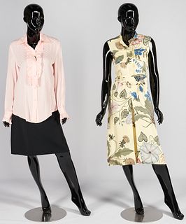 3 Gucci Silk Garments, incl. Flora Kris Knight Dress