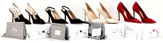 4 Pairs of Dior Pumps, incl. J'Adior & Diorich Slingback, D-Essence and D-Stiletto