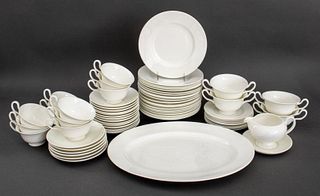 Wedgwood 'Simply White' Service, 53 pieces