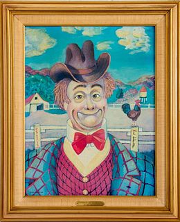 Red Skelton, Sunday Afternoon, Print on Canvas