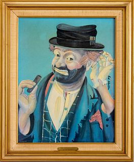 Red Skelton, The Philosopher, Print on Canvas