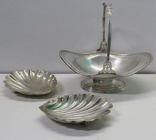STERLING. Grouping of American Hollow Ware.