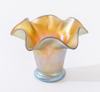 Carder Steuben Aurene Glass Vase, ca. 1910