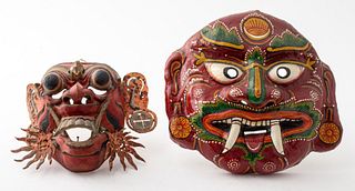 Balinese Barong Dance Masks, 2