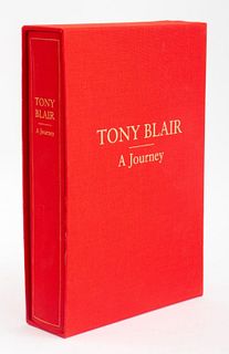 Signed Limited Edition "Tony Blair A Journey" Book