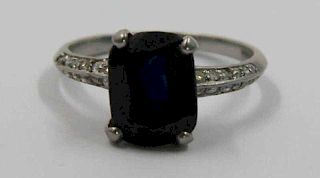 JEWELRY. Dreicer & Co Sapphire and Diamond Ring.