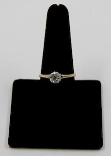 JEWELRY. Solitaire Diamond Engagement Ring.