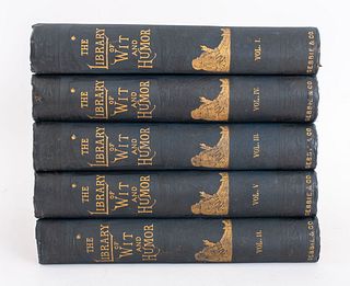 Library of Wit and Humor, 5 vols., 1894