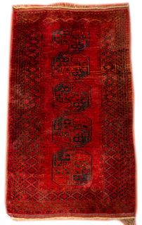Bohkara Wool Rug, 7'7" x 3'9"