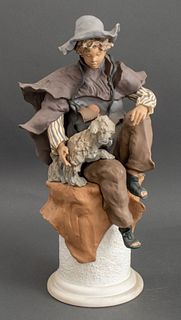 Lladro "My Only Friend" Large Porcelain Sculpture