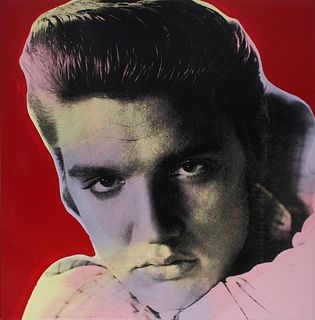 Steve Kaufman - Elvis Presley