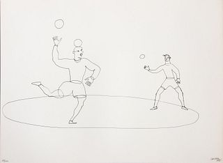Alexander Calder (after) - Untitled (Jugglers) from "16 Circus Drawings"
