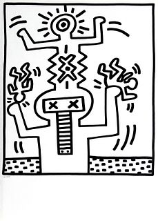 Keith Haring - Hazmat (from Lucio Amelio Suite)