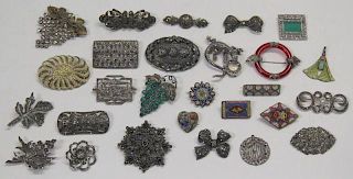 JEWELRY. Large Grouping of Marcasite and Micro