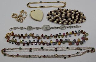 JEWELRY. Grouping of Necklaces and Other Jewels.