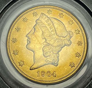 Last Minute! 1904 $20 Gold Liberty Head PCGS MS64