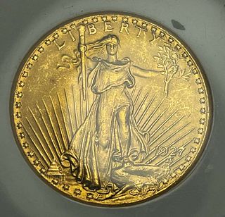 Last Minute! 1927 $20 Gold Liberty Head NGC MS64