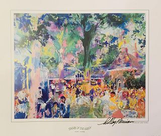 Leroy Neiman- Hand signed offset lithograph "Tavern on the green"