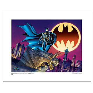 Bat-Signal Numbered Limited Edition Giclee from DC Comics with Certificate of Authenticity.