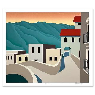 William Schlesinger (1915-2011), "Overpass" Limited Edition Serigraph, Numbered and Hand Signed with Letter of Authenticity