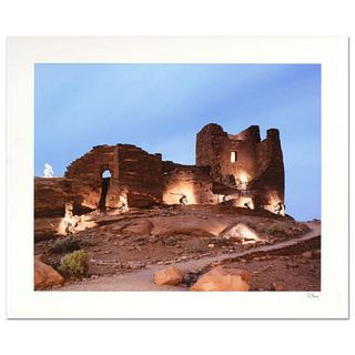 Robert Sheer, "White Kokopelli" Limited Edition Single Exposure Photograph, Numbered and Hand Signed with Certificate of Authenticity.